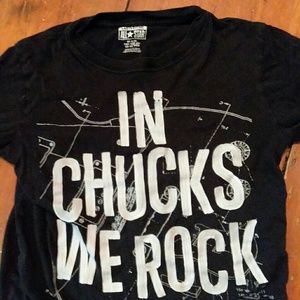 Converse printed boys t size 10/12